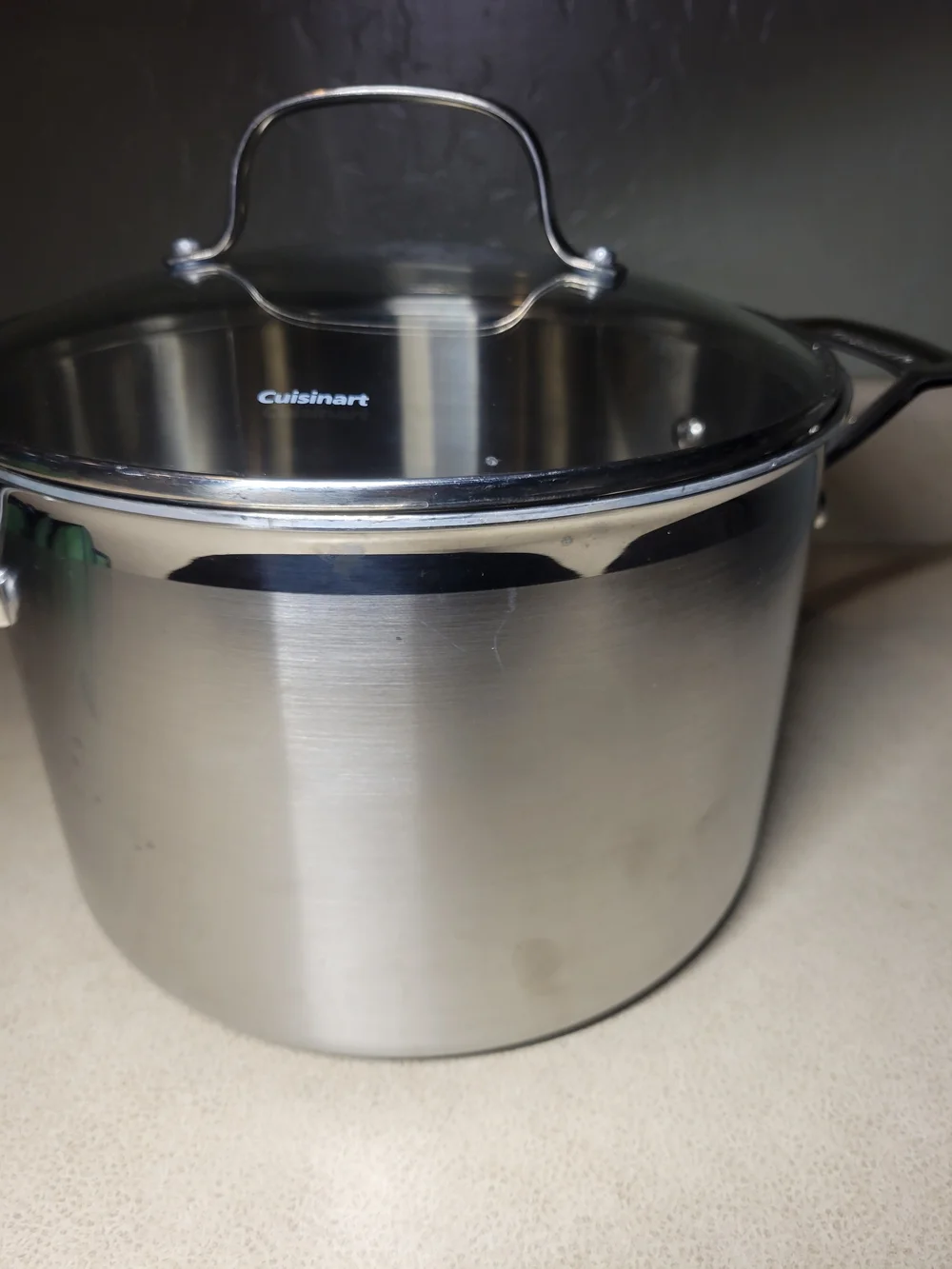 Cuisinart MultiClad Pro Triple-Ply Stainless Steel 8-Quart Stockpot with Cover